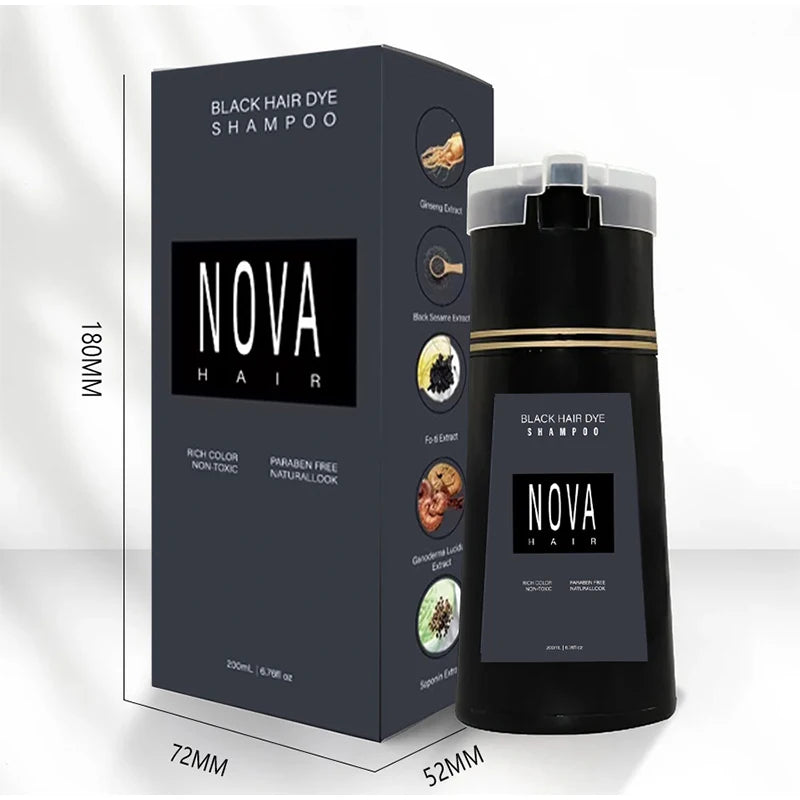 Nova Hair Dyeing Shampoo