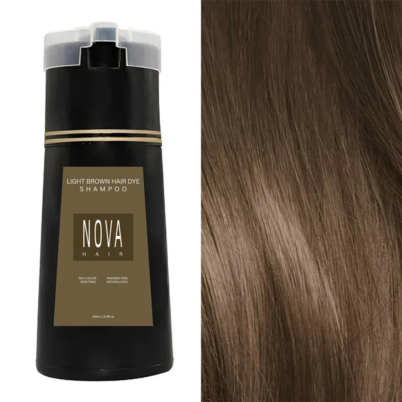 Nova Hair Dyeing Shampoo