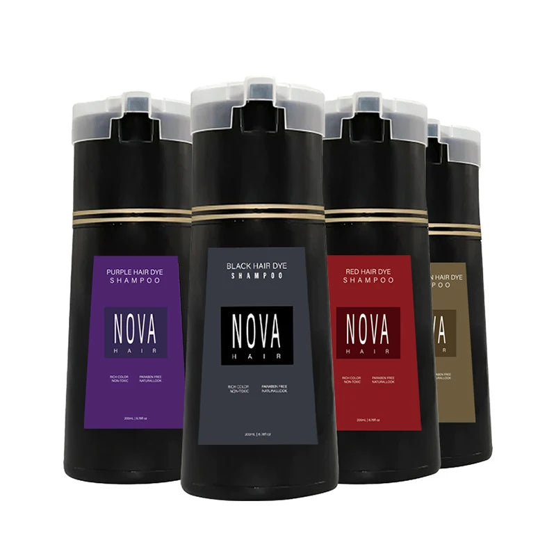 Nova Hair Dyeing Shampoo